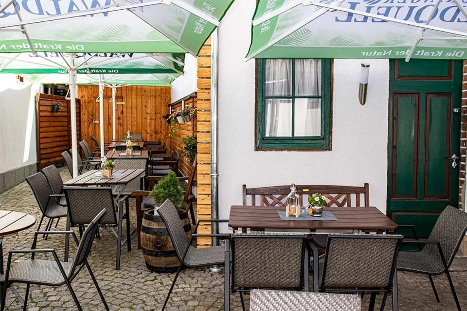 Pension Goldener Zwinger Meiningen Exterior foto