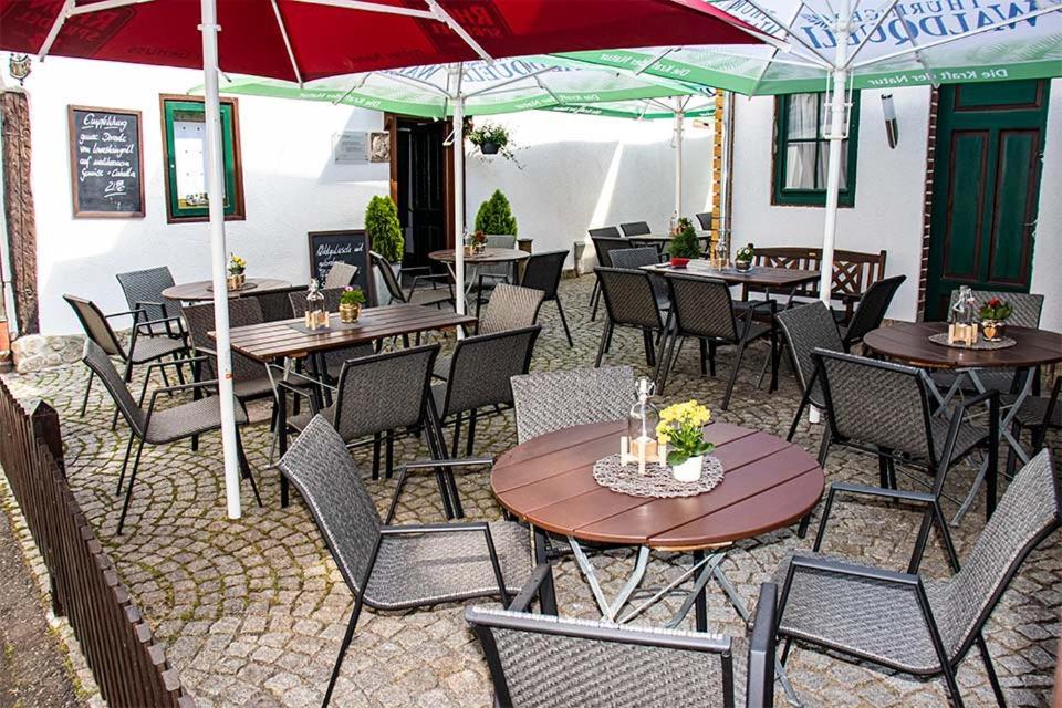 Pension Goldener Zwinger Meiningen Exterior foto
