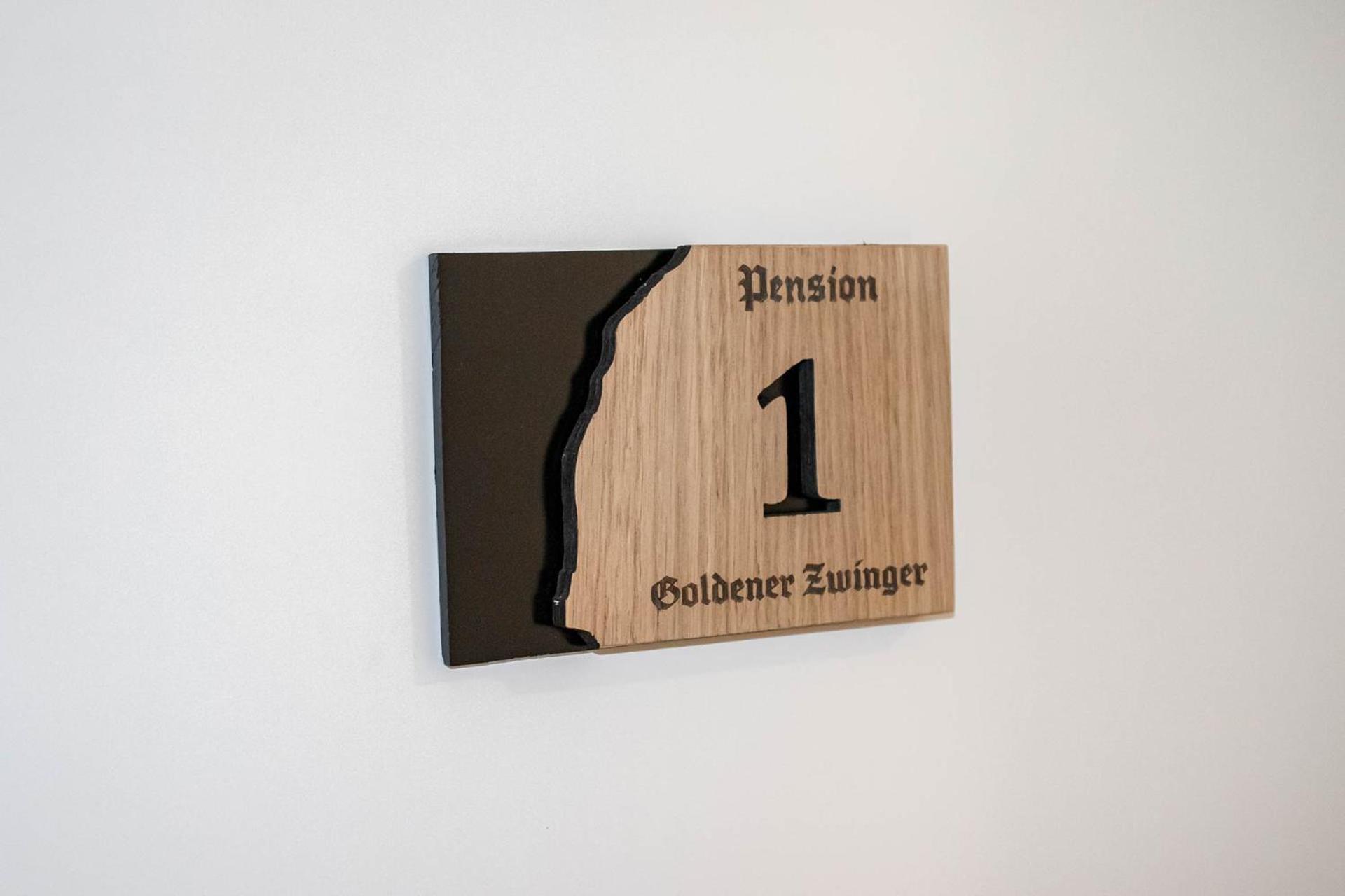 Pension Goldener Zwinger Meiningen Exterior foto