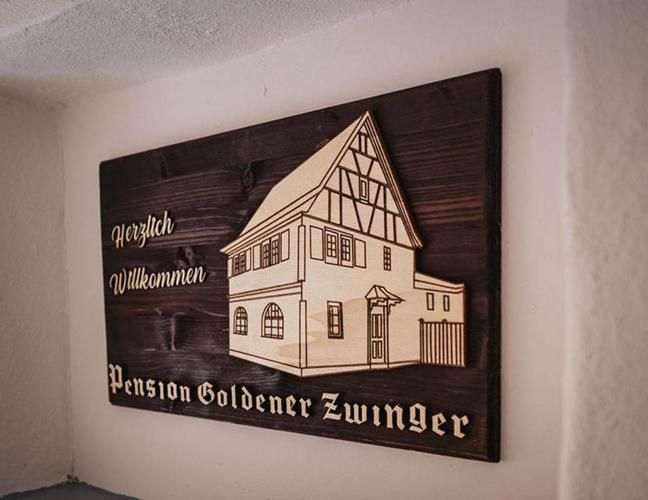 Pension Goldener Zwinger Meiningen Exterior foto